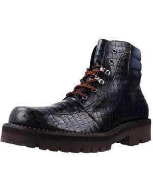 Keep Honest Lace-Up Boots - Negro