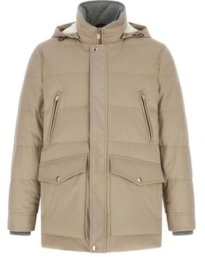 Brunello Cucinelli Parkas - Natural