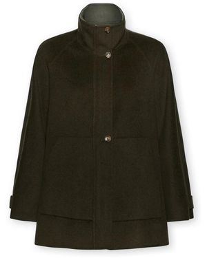 Elena Miro Single-Breasted Coats - Verde