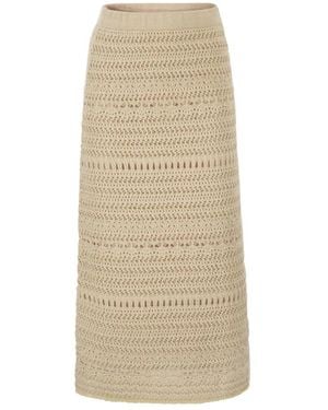 Fabiana Filippi Maxi Skirts - Neutro