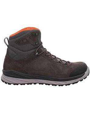 Lowa Middel Wandelschoenen Grijs Waterdicht - Zwart