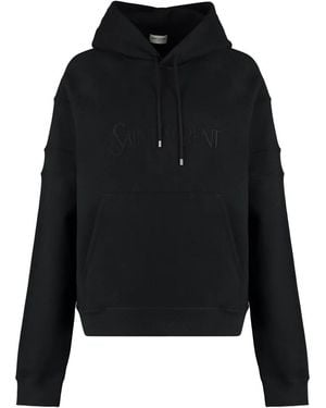 Saint Laurent Hoodies - Zwart