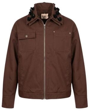Plan C Light Jackets - Marrone