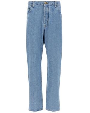 Thom Browne Straight Fit Jeans - Blue