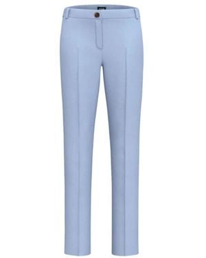 Marella Slim-Fit Pants - Blue
