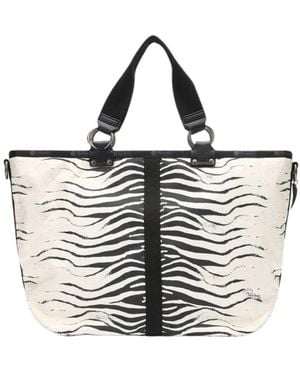 Roberto Cavalli Tote Bags - Metallic