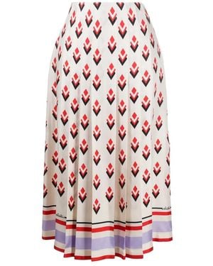 Valentino Midi Skirts - Pink