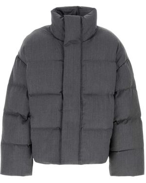 Entire studios Mml Puffer Daunenjacke - Grau