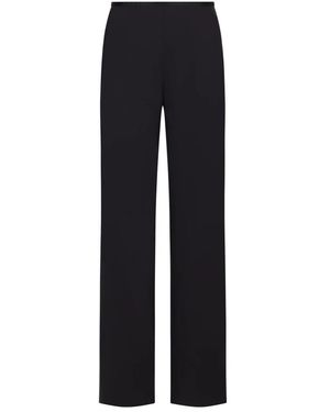Emporio Armani Straight Trousers - Blue
