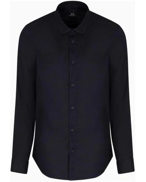 ARMANI EXCHANGE Casual Shirts - Blue