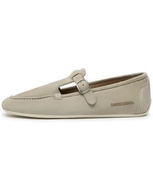 Candice Cooper Rock Mok Wildleder Loafer - Natur