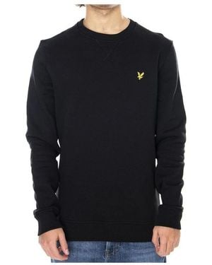 Lyle & Scott Round-Neck Knitwear - Black