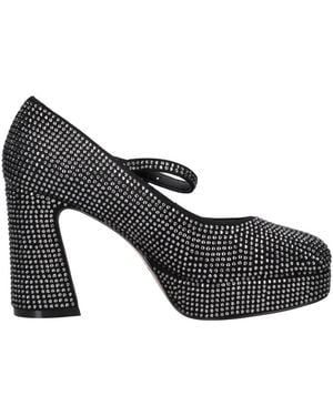 Emanuélle Vee Court Shoes - Black