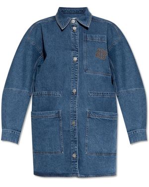 Munthe Denim Jackets - Blue