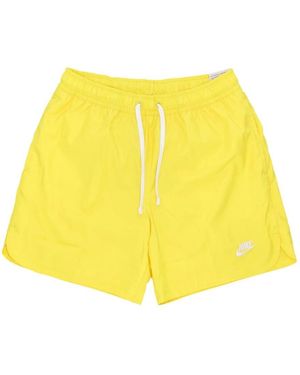 Nike Badehose mit mesh-futter - Gelb