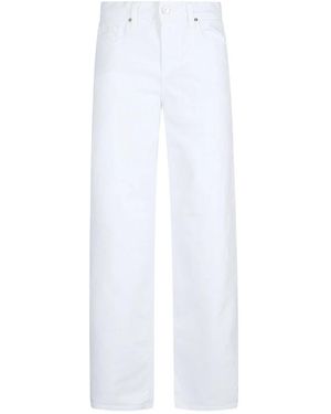 PAIGE Straight Jeans - Blanco