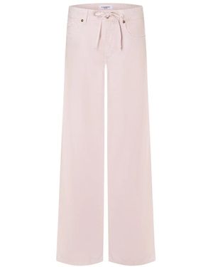 Cambio Jeans ,Roze ,Katoen Baggy Broek