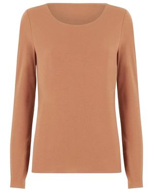 Wolford Sleek Matte Top - Braun