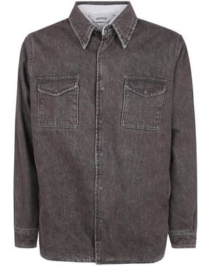 Aspesi Denim Shirts - Gris