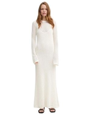 Birgitte Herskind Kine Strickkleid - Weiß