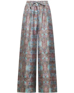Pierre Louis Mascia Wide Trousers - Grey