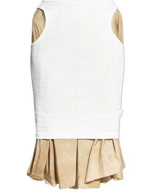 Maison Margiela Midi Skirts - Bianco