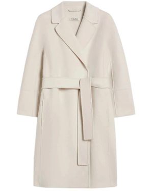 Max Mara Belted Coats - Neutro