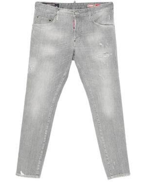 DSquared² Slim-Fit Jeans - Grijs