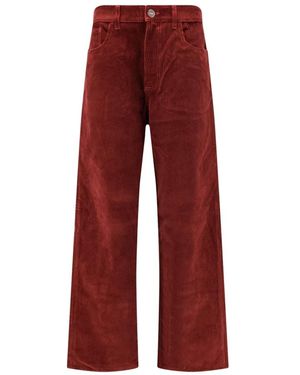 Rohe Wide Trousers - Rojo