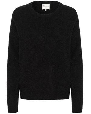 My Essential Wardrobe Round-Neck Knitwear - Noir