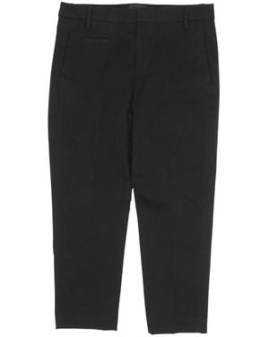 Dondup Cropped Pants - Black