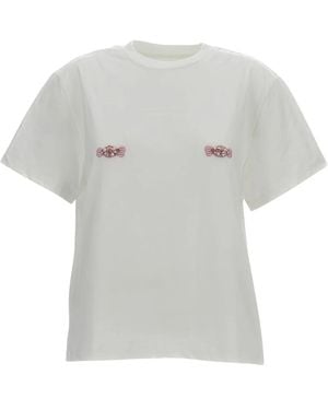 Des Phemmes Klassiek T-Shirt Met Ronde Hals - Grijs