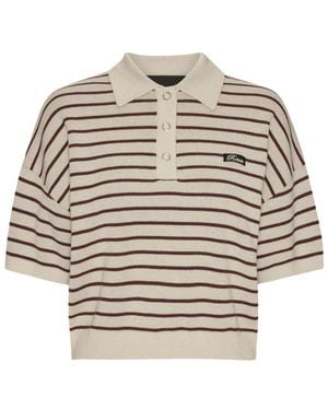 ROTATE BIRGER CHRISTENSEN Polo Shirts - Natural