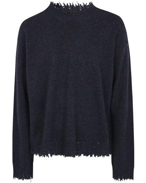 Uma Wang Cashmere Strickware - Blau