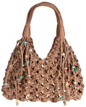 HIBOURAMA Handbags - Brown