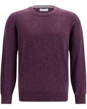 Brunello Cucinelli Cashmere Knitwear - Viola