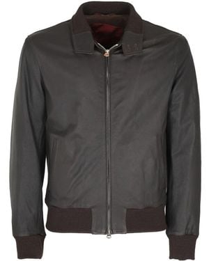 Stewart Leather Jackets - Gray