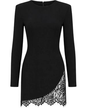 Twentyfourhaitch Cosmara Mini Jurk - Zwart