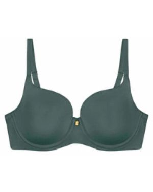 Triumph Donkergroene Draadloze Bh