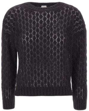 Eleventy Round-Neck Knitwear - Negro
