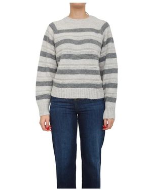 Twinset Round-Neck Knitwear - Gris
