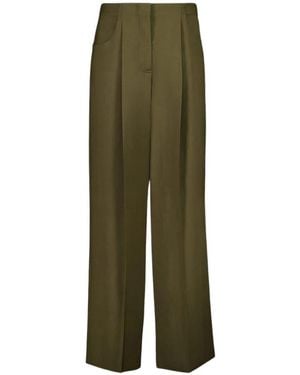 Fendi Wide Trousers - Green