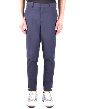 Neil Barrett Slim-Fit Trousers - Blue