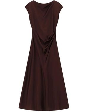 Imperial Midi Dresses - Marrón