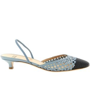 Francesco Russo Court Shoes - Blue