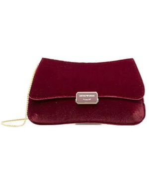 Emporio Armani Shoulder Bags - Red