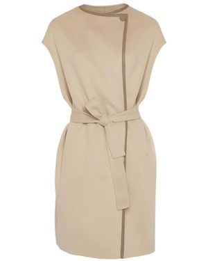 Yves Salomon Wrap Dresses - Natural
