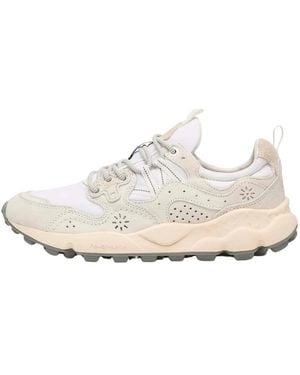 Flower Mountain Trainers - White