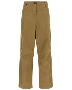 Dries Van Noten Wide Trousers - Green