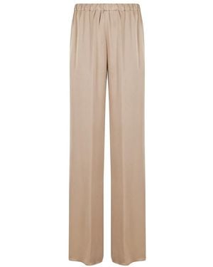Antonelli Wide Trousers - Natural